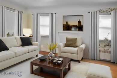 Virtually Staged main level living room