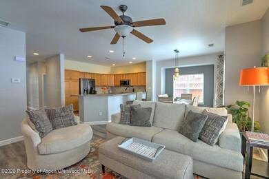 Open Living, Dining and Kitchen