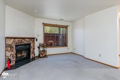 Living Room with Fireplace