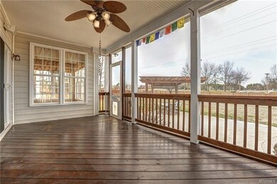 Peaceful Screened Porch with Fan.