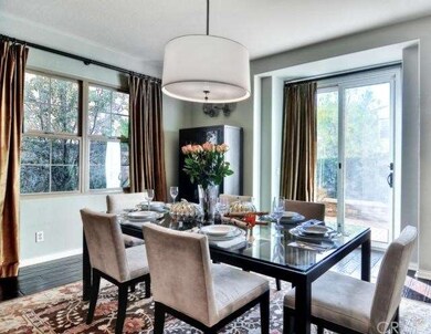 Dining Area.  Ready for Holiday entertaining. 