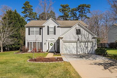 Well maintained home in established Parkside at Nottingham neighborhood with four bedrooms, two and a half baths and two car garage.