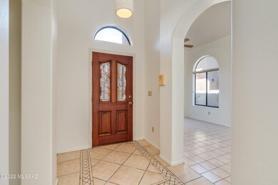 interior of front door