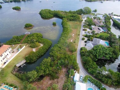 Overhead facing east toward Little Sarasota Bay. F