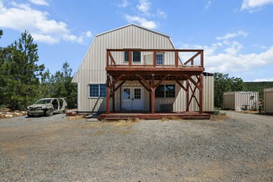 Back view of home