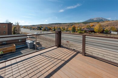 Deck from finished unit in Building D