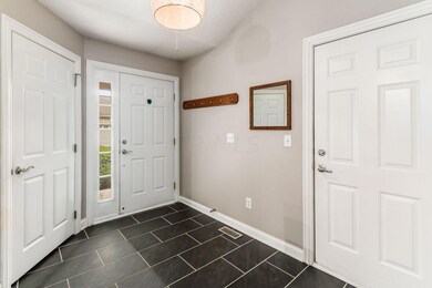 Large welcoming entry