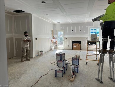 Open kitchen great room 