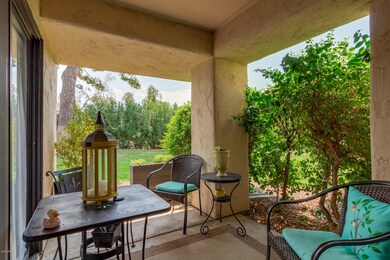 PATIO OVER LOOKING GRASSY AREA