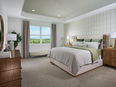 Photo is not of the actual home, but is an inspirational photo of builder’s model home and may depict options, furnishings, and/or decorator features that are not included