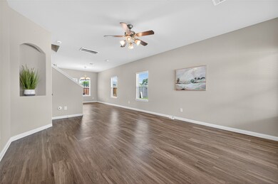 Bright & Open Layout: An open-concept living area