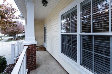 Welcoming front porch