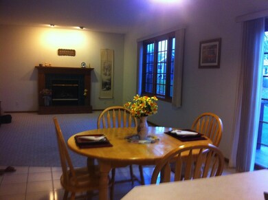 Family room and Breakfast area