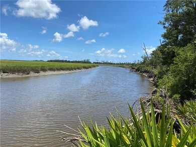 view from lot 1 down the creek