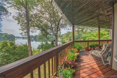 Deck View out Wilton Creek to Piankatank