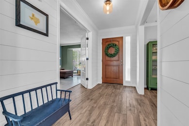 Looking towards front door - formal dining on the