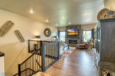 Living Area Stairs to Basement