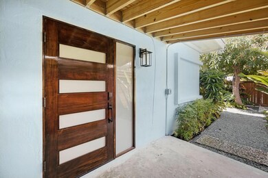 Unit A front door