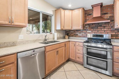Remodeled kitchen