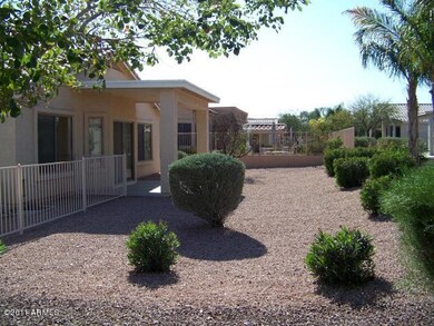 Backyard with Covered Patio