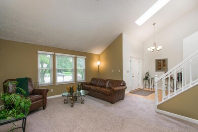 Foyer & 2-story Living Room