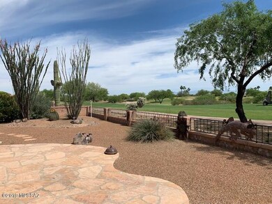 Beautiful setting on the golf course
