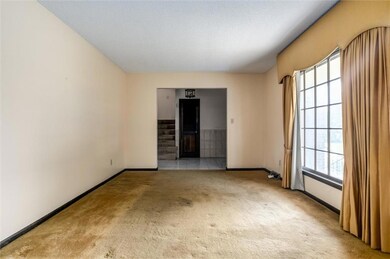 View of foyer from living room