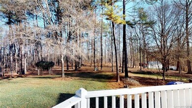 View of back yard from deck