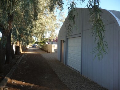 VIEW FROM BACK BUILDING TO FRONT ENTRY