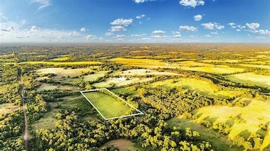 Aerial view with a rural view