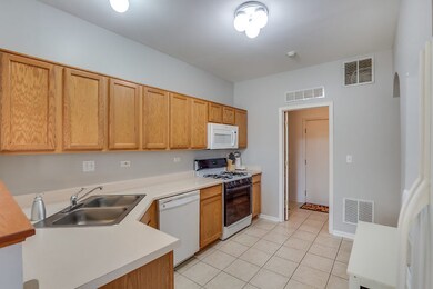 Ample cabinetry and large pantry in the kitchen.