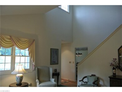 2-story Entry is light & bright