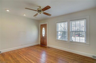 Living Room-view of the front door