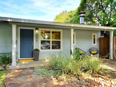 Entrance to property