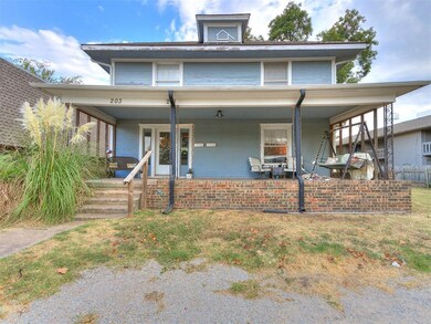 View of front of house featuring covered porch