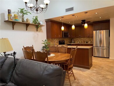 Dining area and beautifully remodeled kitchen.
