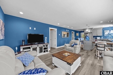 Living Room open to Dining Space