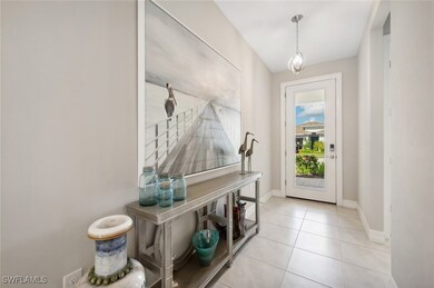 Lovely foyer entrance
