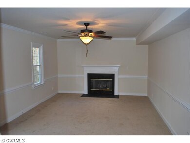 Den/Family/Great Room - Wood burning FP, Crown & C