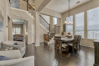 The architectural details in this home are impressive.