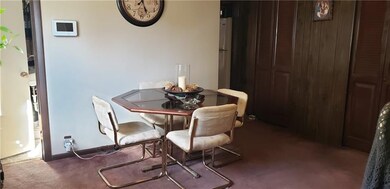 Large Dining room with full bathroom on main level