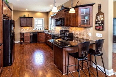Kitchen with Dining Bar