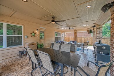 You can those big crowd barbeques on this patio for eaten and grilling and watching your favorite sport.