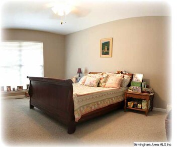 Master Bedroom is roomy and leads to private maste