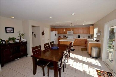 Dining area and kitchen
