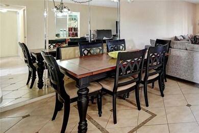 The dining area has space for a large table.