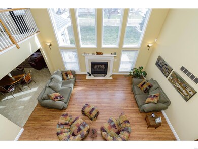 Great look of the main floor.  The hardwood floors