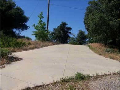 Paved access to the top where the huge barn was lo
