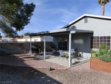 Covered patio.