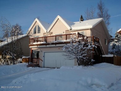 Front View of Home in Winter